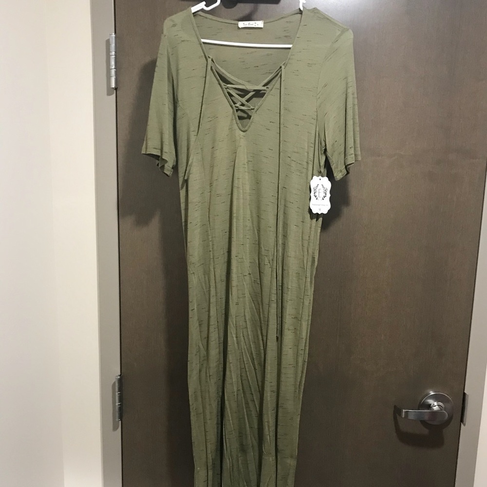 Olive Maxi Dress
